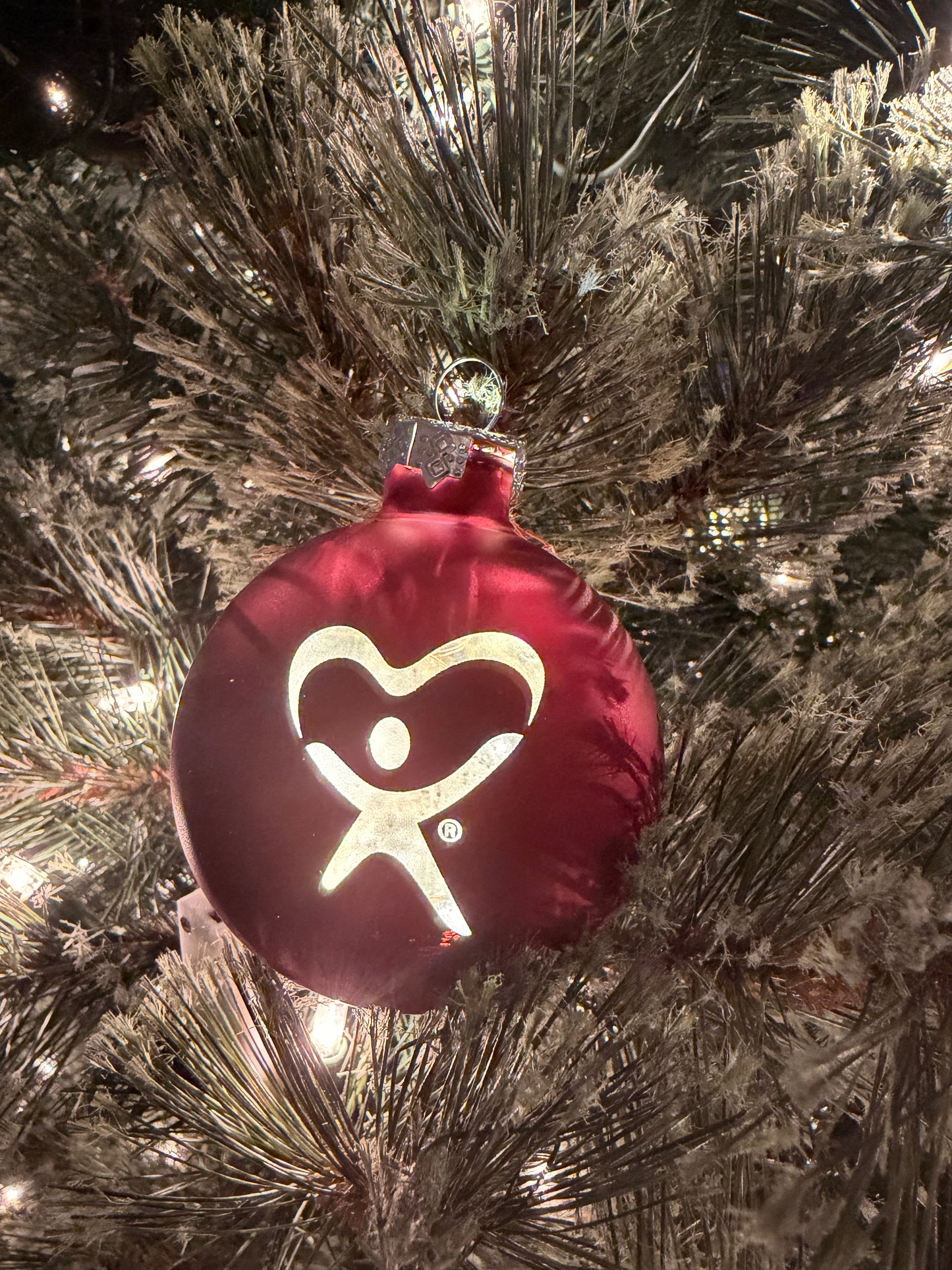 Illuminated Engraved Glass Ornament – Custom Logo or Design