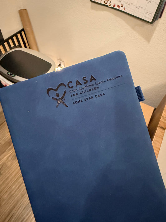 Custom Engraved Leather Notebook
